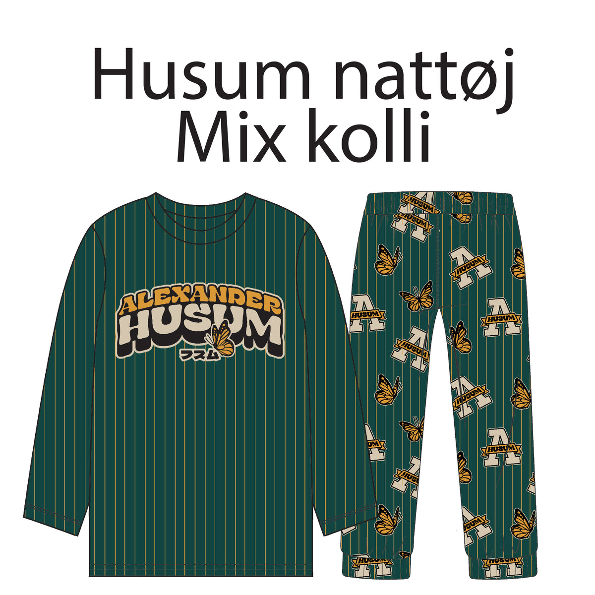 University Pyjamas Mix