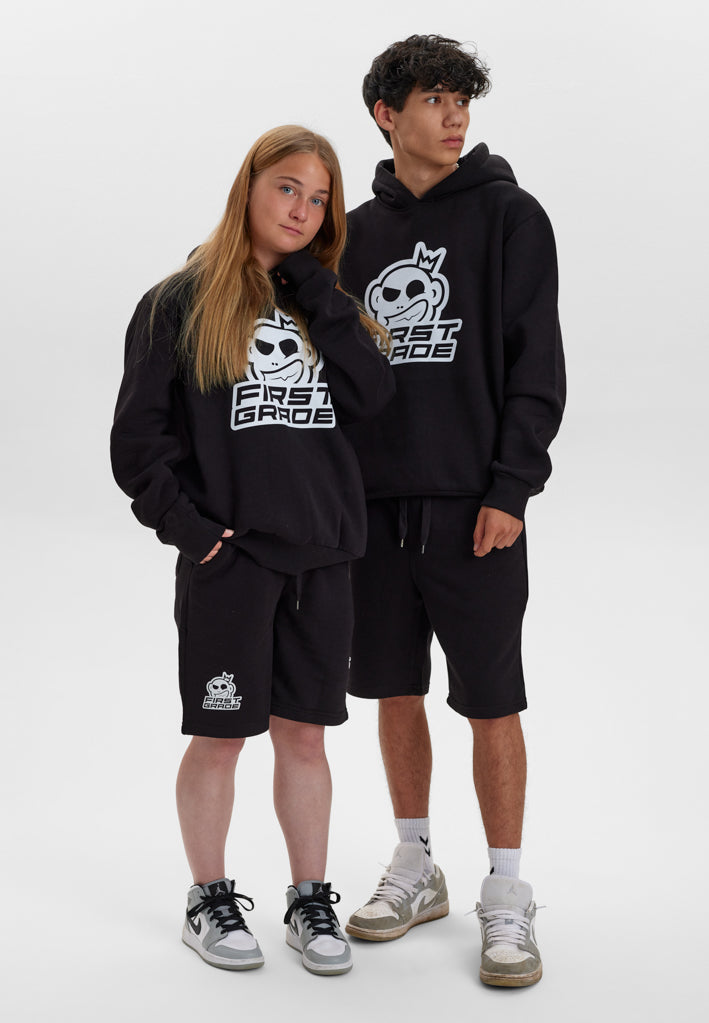 FirstGrade - CLUB / LOGO - Black hoodie