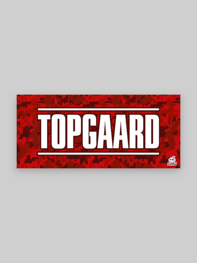 Niki Topgaard - Red Mousepad (40x88cm)