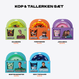 Metal Display på hjul - INKL. PRODUKTER