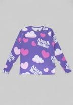 Alex & Nellie "LOVE" Pyjamas sæt