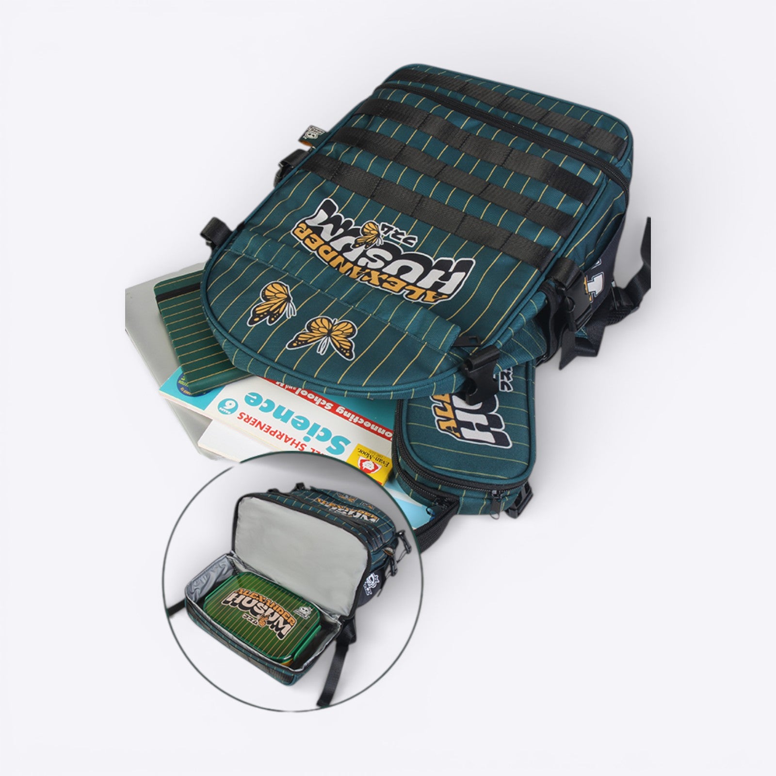 Alexander Husum Skoletaske m. kølerum