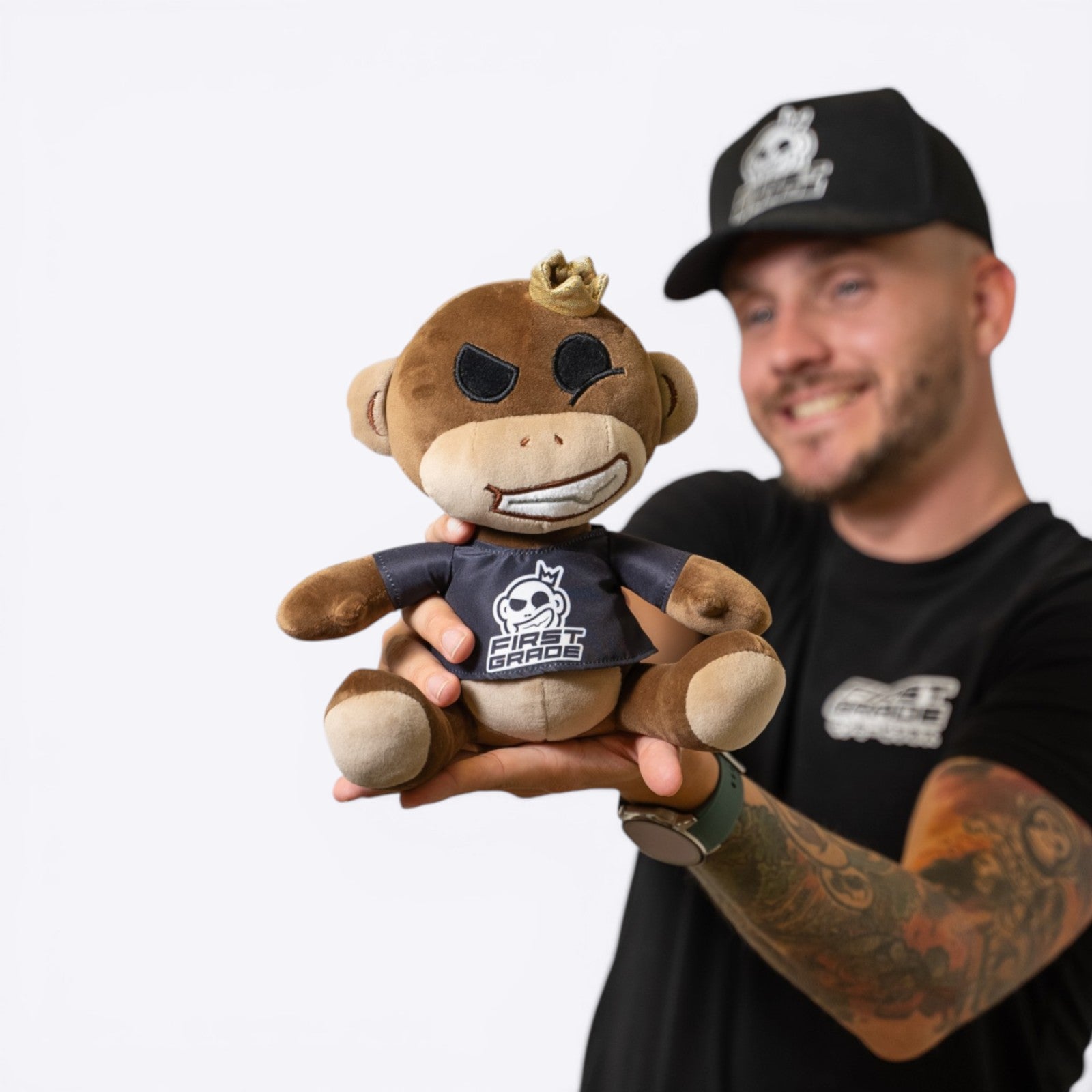 FirstGrade Monkey - Squish Heads 20 cm