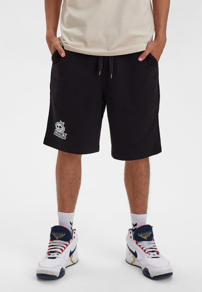 FirstGrade CLUB Shorts Sorte / LOGO