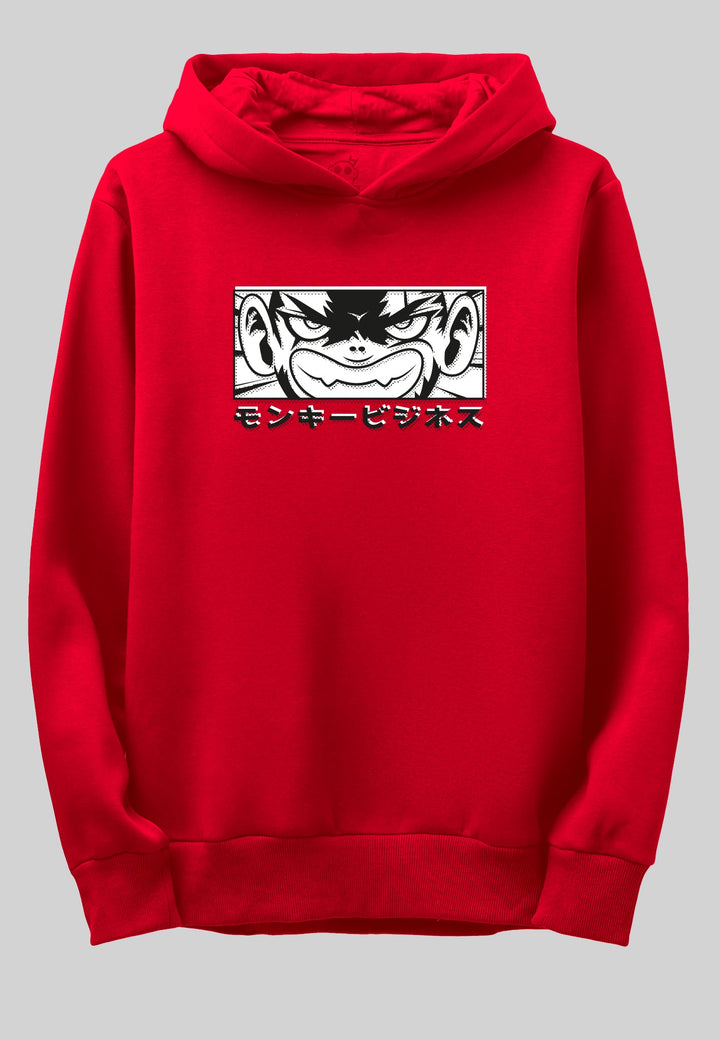 FirstGrade Anime Hoodie rød