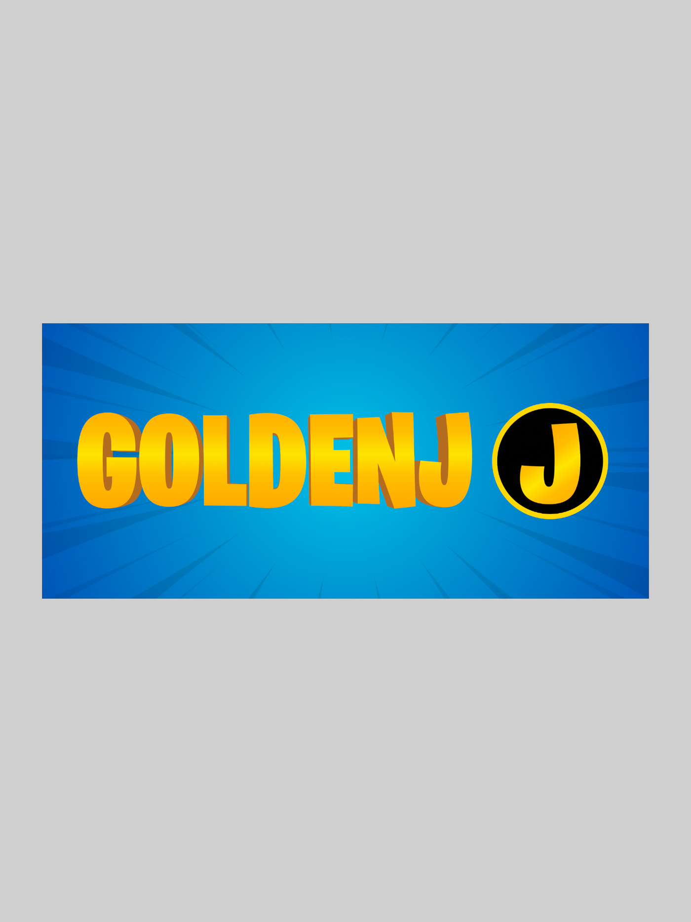 GoldenJ Blue - Mouse pad