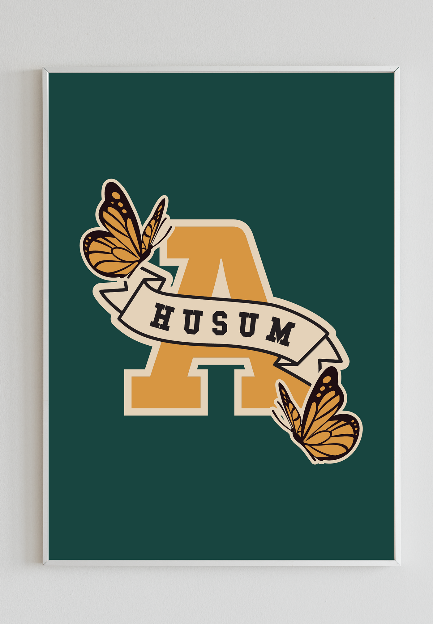 Alexander Husum Logo - Poster