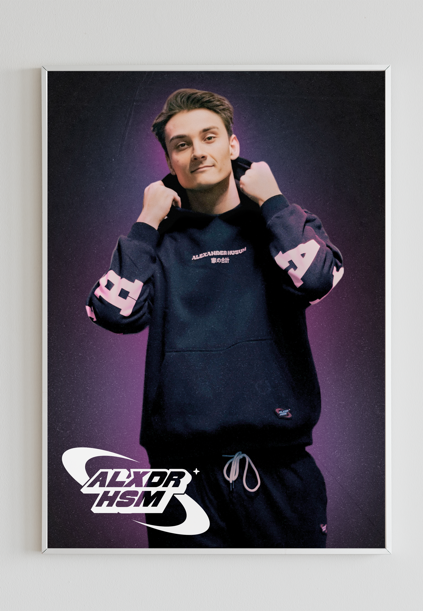 Alexander Husum Distorted Levitate - Plakat