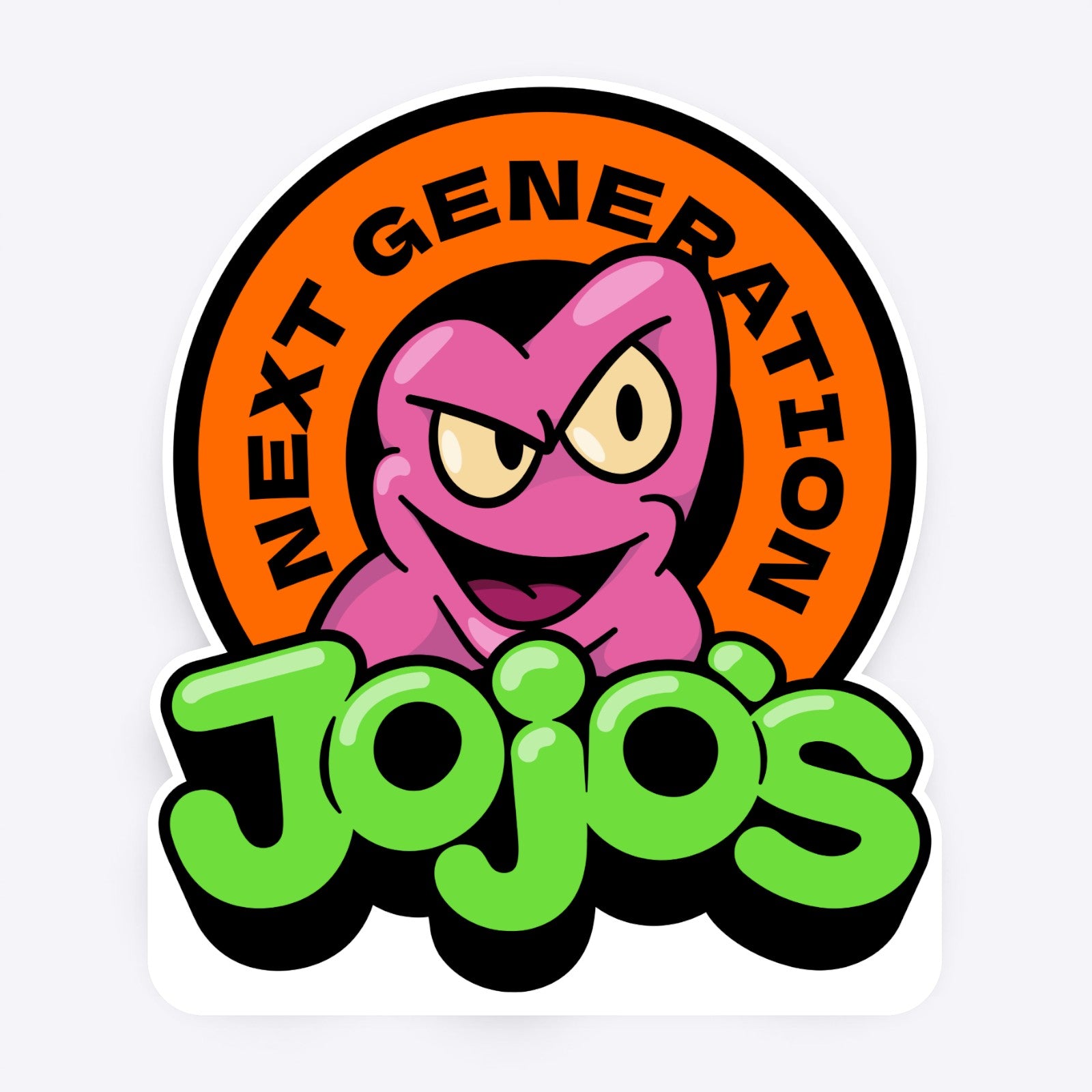 Jojo's stort stående papskilt
