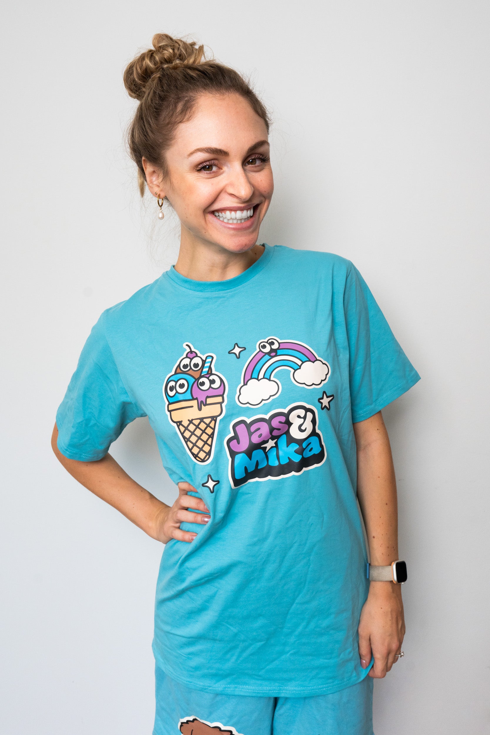 Jas & Mika "Dreams" T-shirt Blå