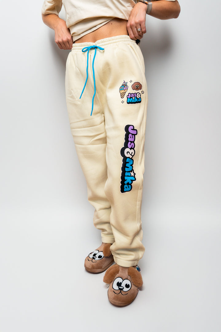 Jas og Mika "Imagine" Bukser/Sweatpants Beige