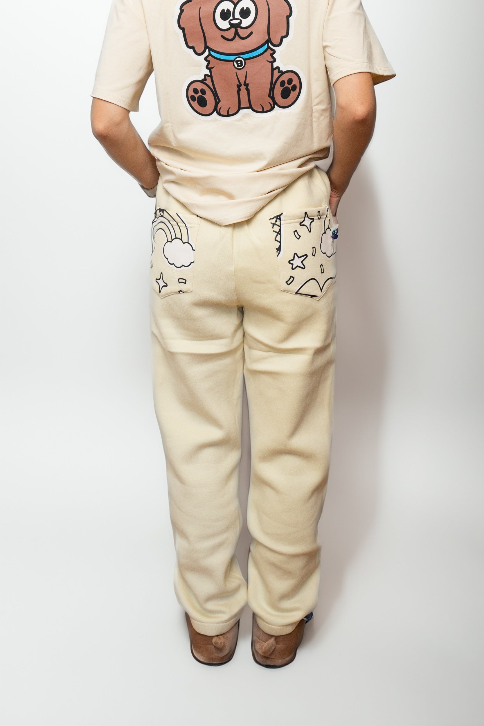 Jas & Mika "Imagine" Bukser/Sweatpants Beige