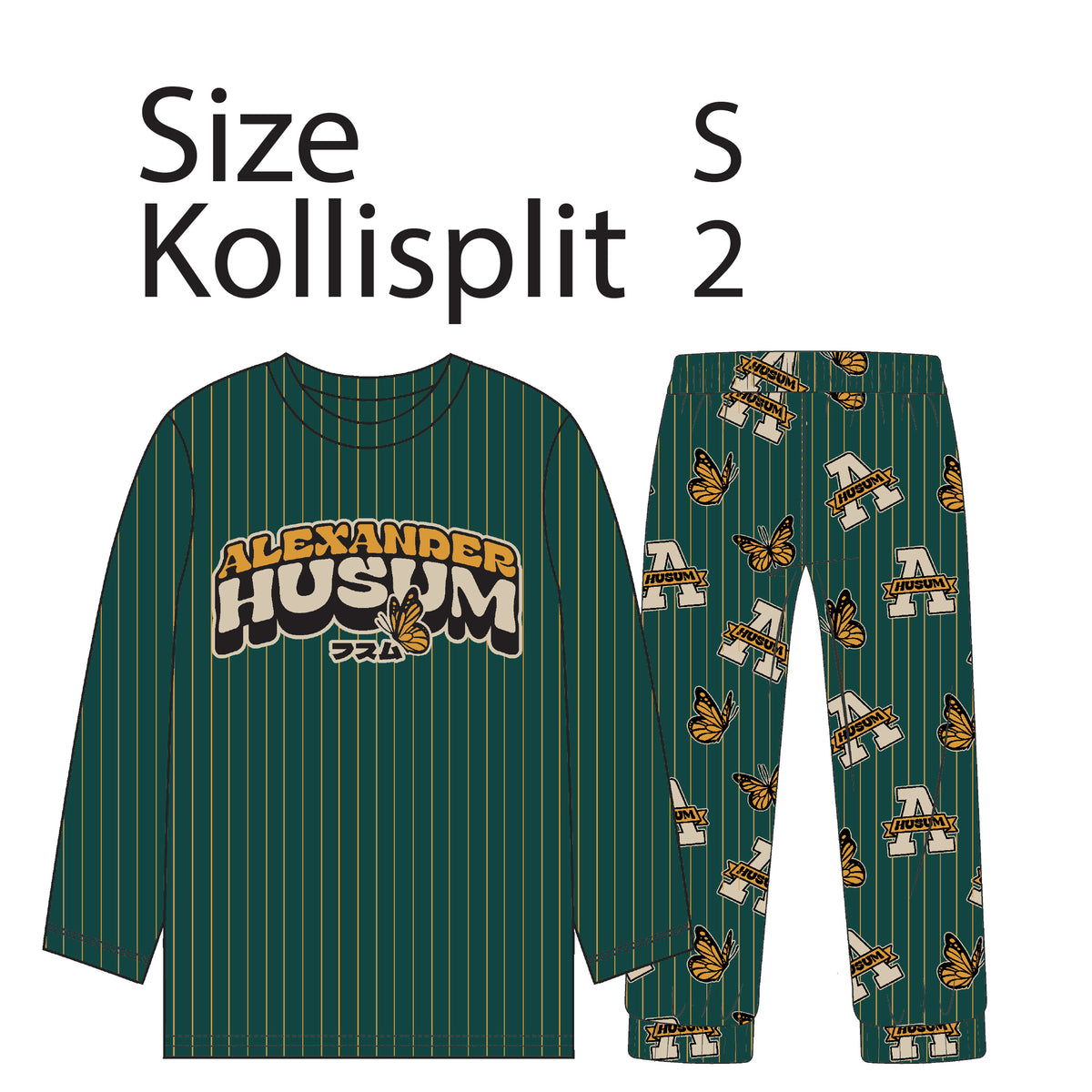 University Pyjamas Mix