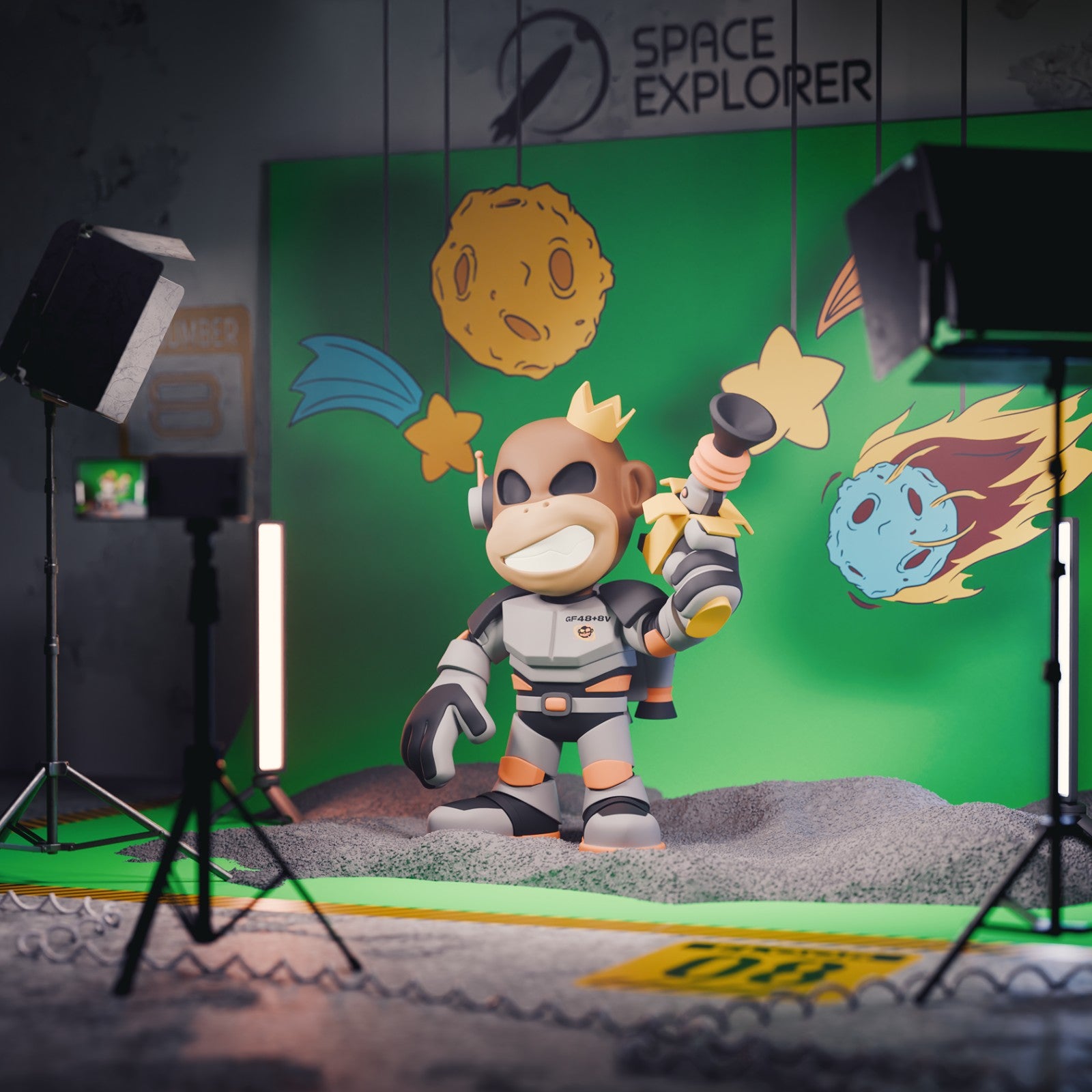 FirstGrade Space Monkey, Peepz Vol. 2