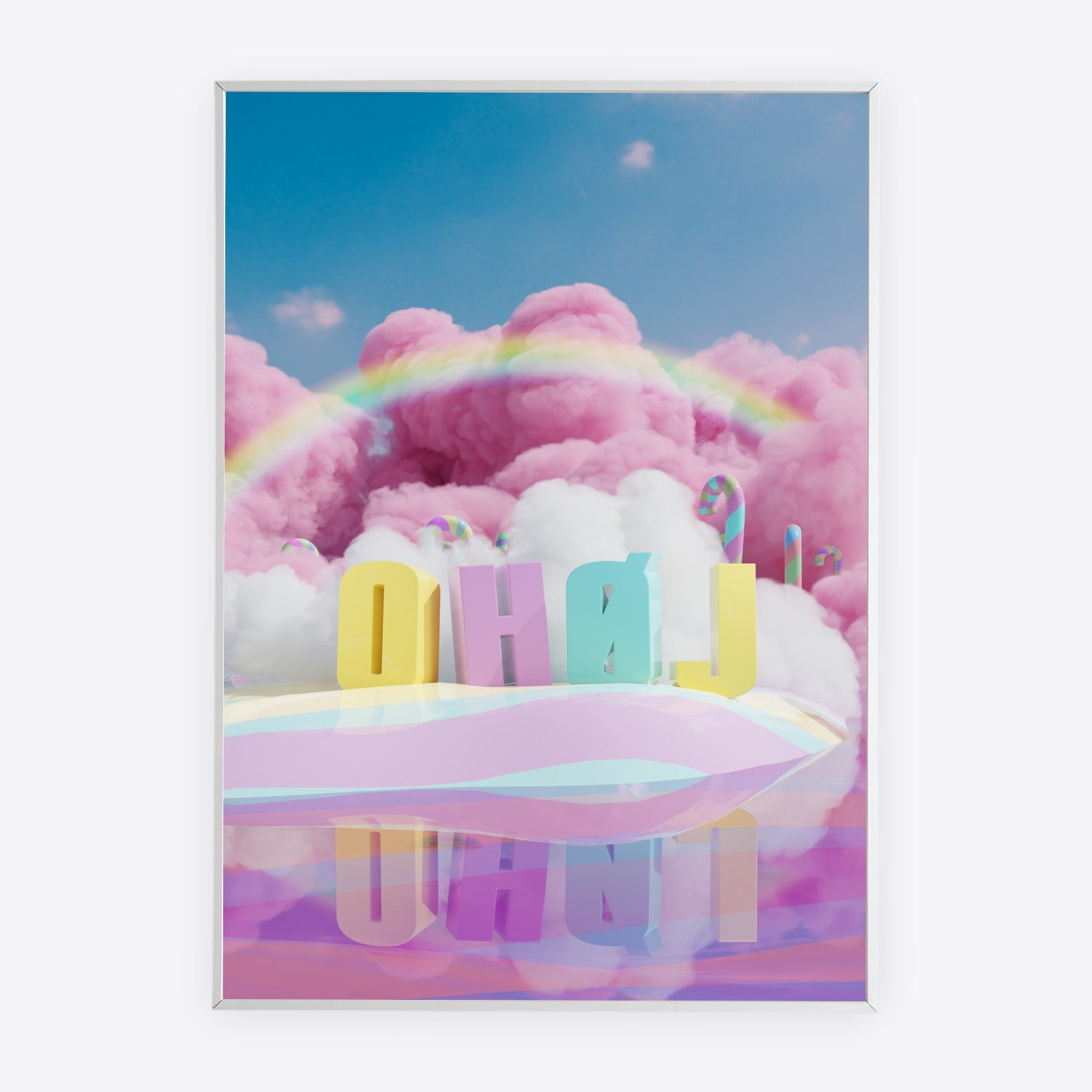 Morten Münster Candyland - Poster