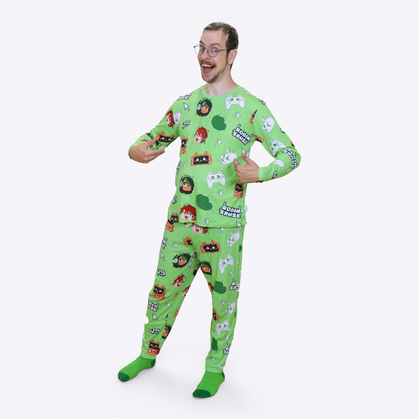 RobinSamse "VS" Pyjamas sæt