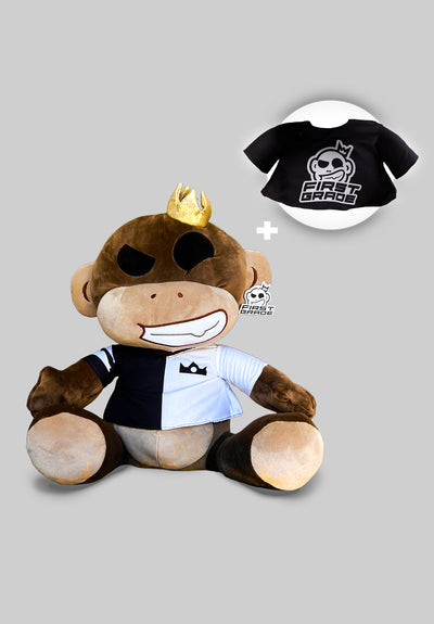 "Monkey" Teddy bear + prodigy t-shirt