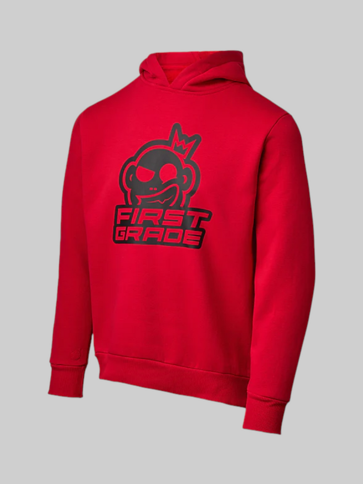 FirstGrade - CLUB / LOGO - Red hoodie 