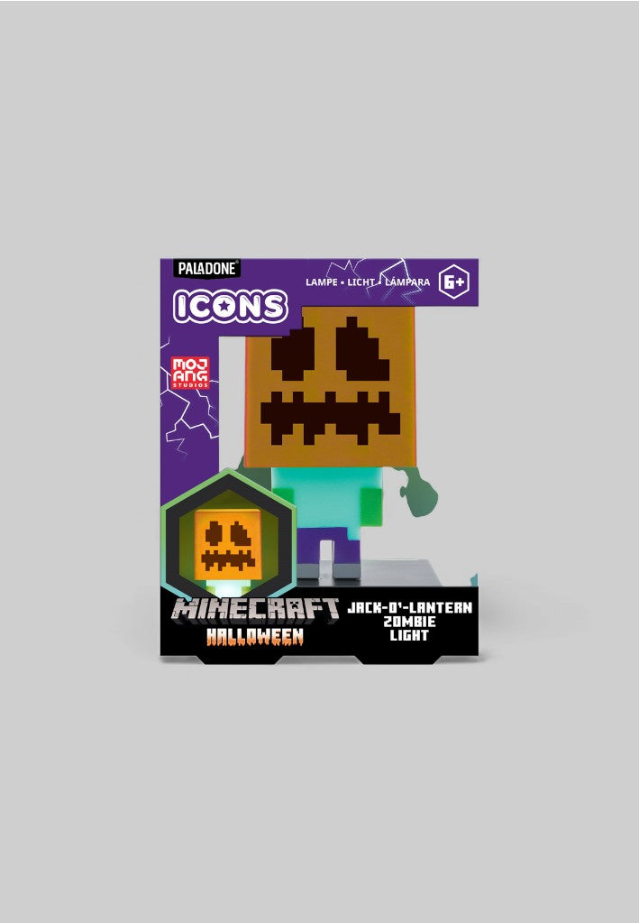 Minecraft - Zombie Jack O Lantern Icon Light