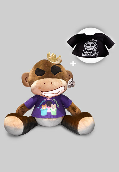 "Monkey" Teddy + SanneVille t-shirt
