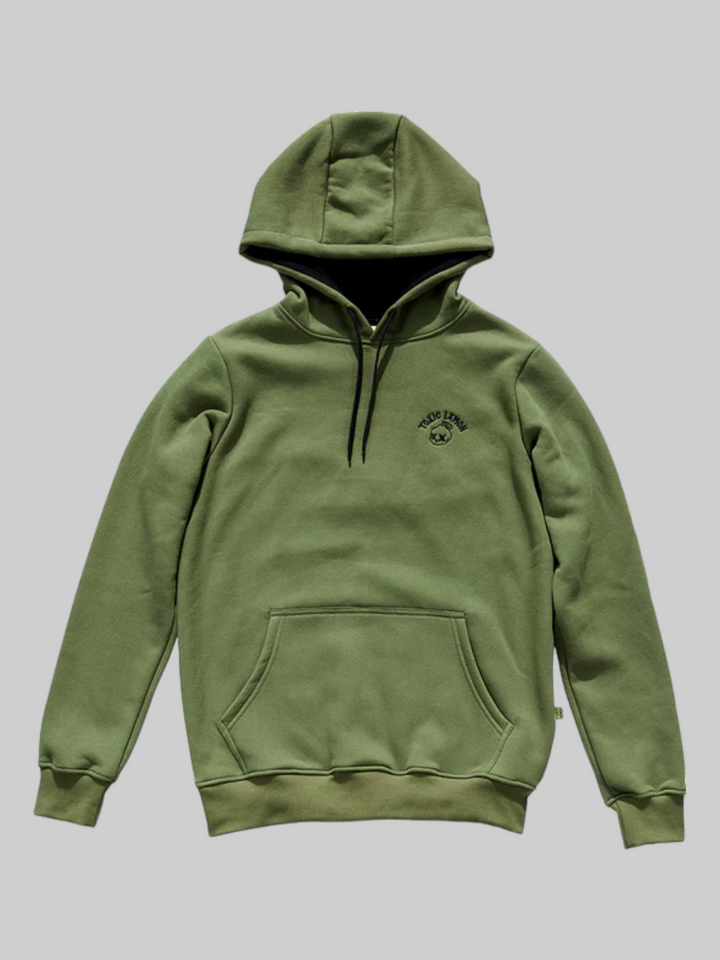 Toxic Lemon "Olive Hoodie"