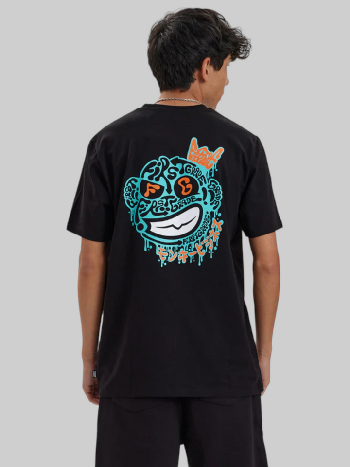 FG Trippy Ape Tee - Sort