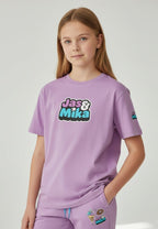Jas & Mika - Baloo - T-shirt Lilla