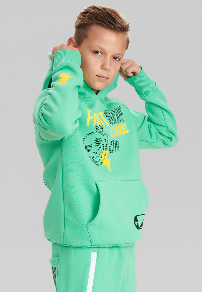 YEET Hoodie - Pastel Green