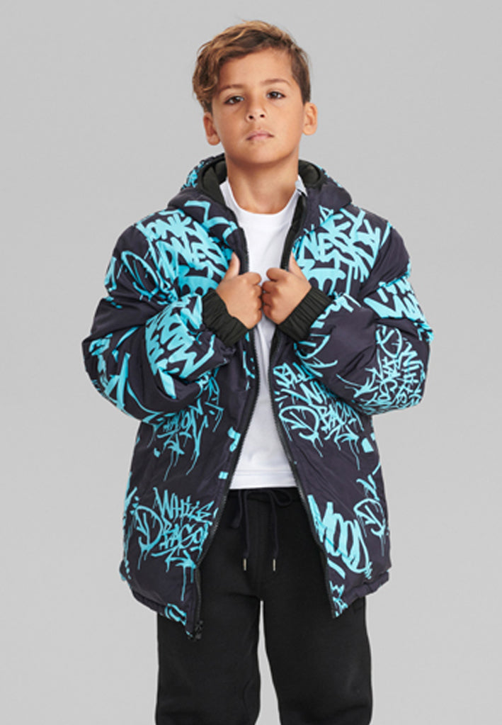 FirstGrade Graffiti Flip Jacket - Reversible jacket with 2 sides!