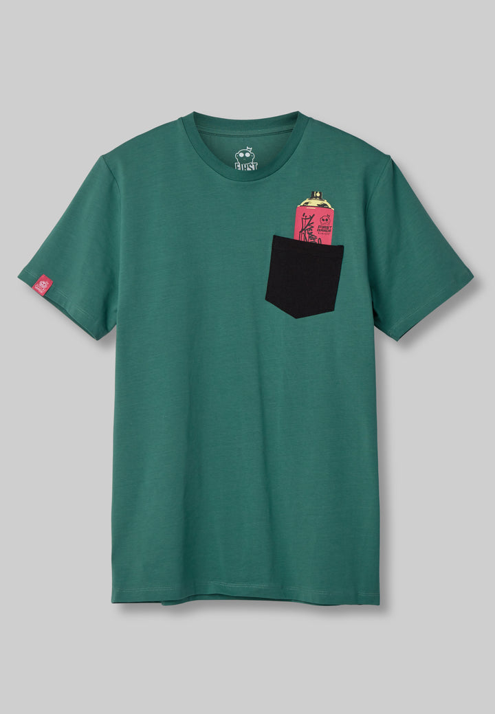 FirstGrade "GRAFFITI" Tee - Dragons Green