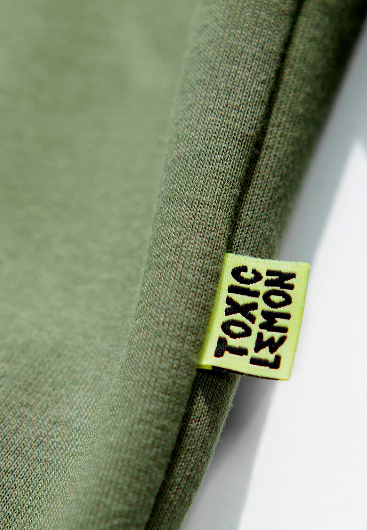 Toxic Lemon "Olive Hoodie"