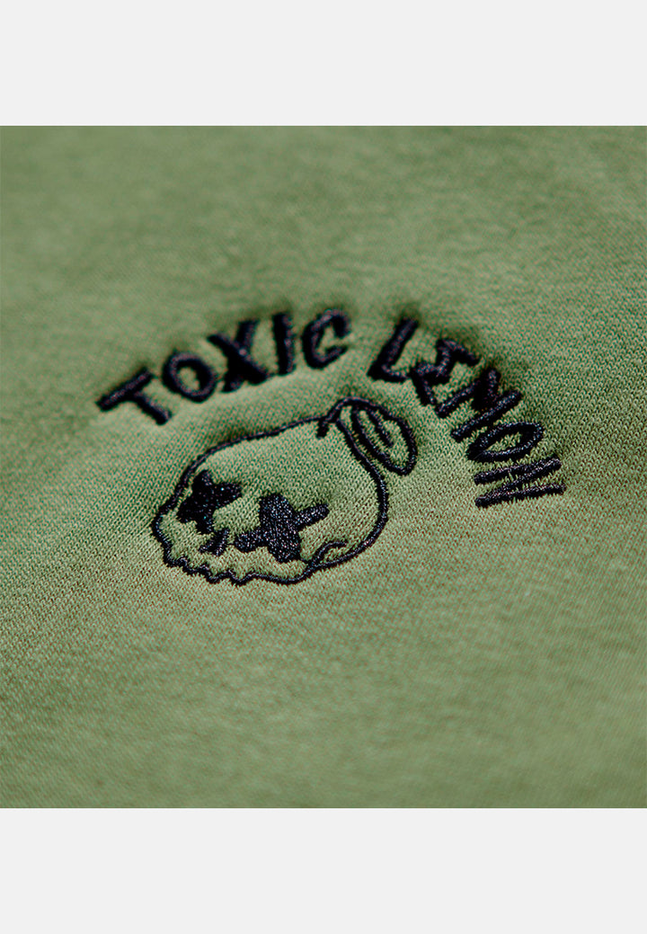 Toxic Lemon "Olive Hoodie"