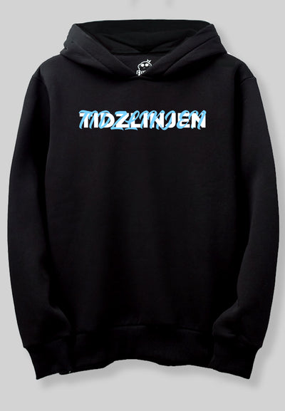 Tidzlinjen "TIDZLINJEN 2.0" - Sort hoodie