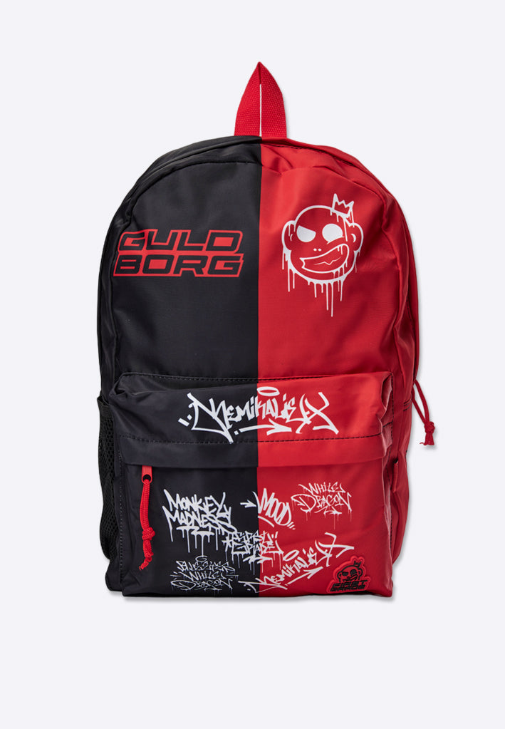 Guldborg - Red Grafitti - Backpack / School bag