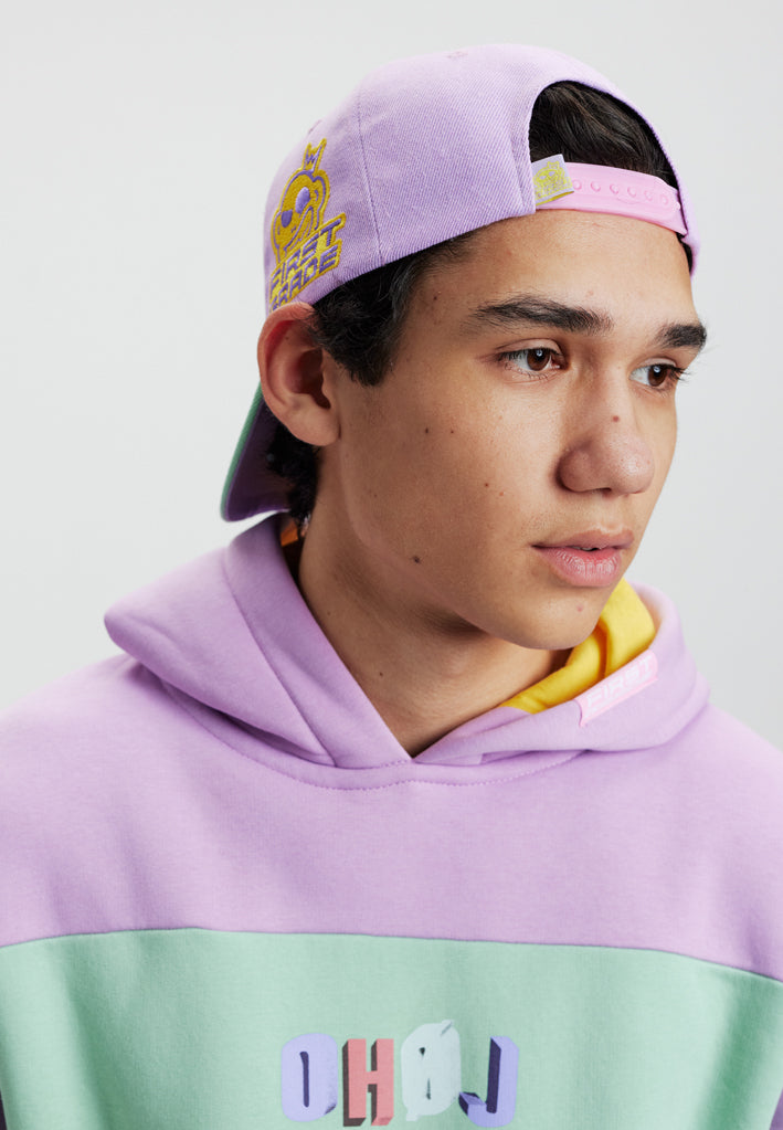 Morten Münster - Snapback cap - "OHJ" COLORFUL